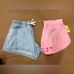 Target Women's Shorts Lot - Light Blue and Pink